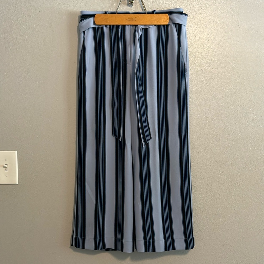 Loft cropped wide leg pants